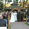 Beautiful Ceremony for Dave & Amy complete with sound outside.