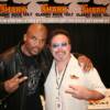 Hanging with DMC from Run DMC...remember when they covered Walk This Way!